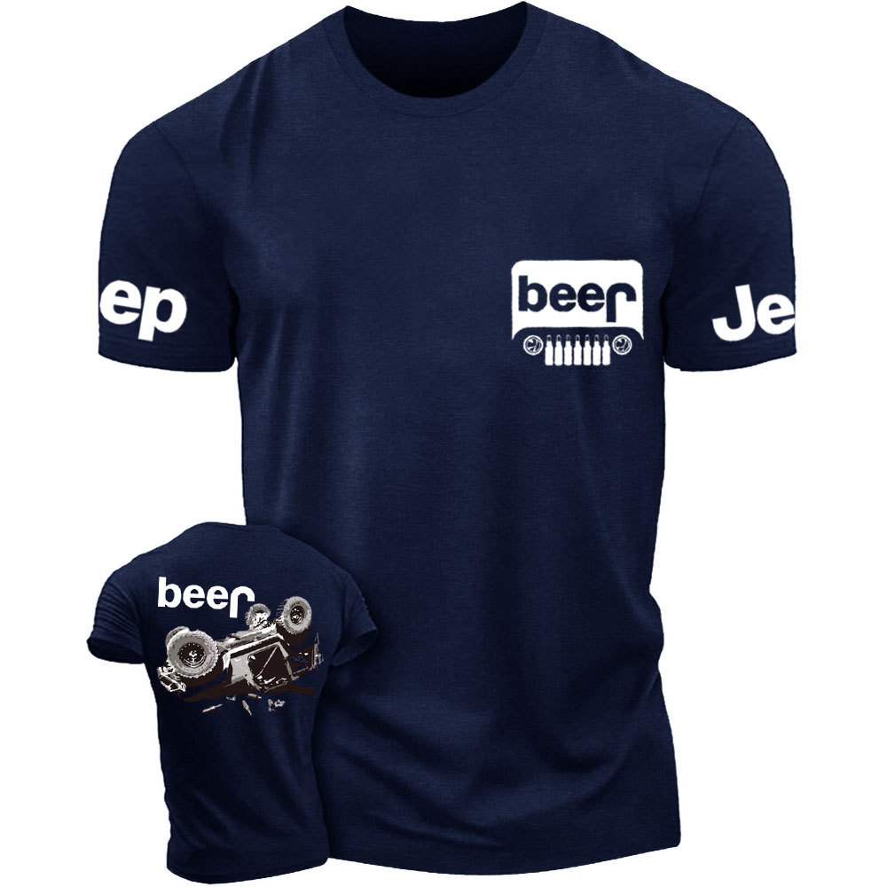 Funny Beer Overturn Jp Offroad Jp Grille Men T-Shirt