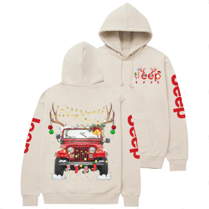 Elk Jp Christmas Vibes Jp Casual Hoodie