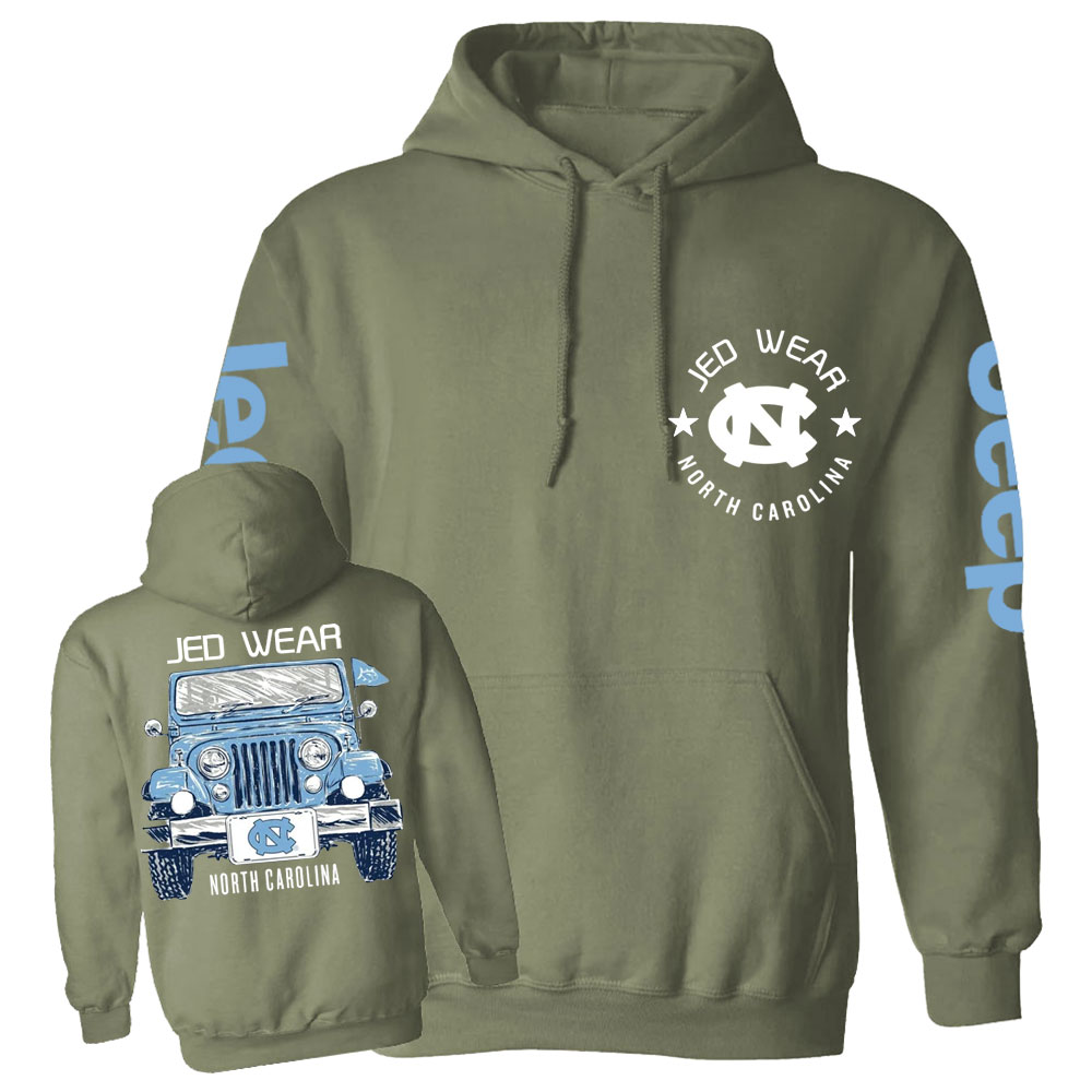 UNC Tar Heels Jp Casual Hoodie