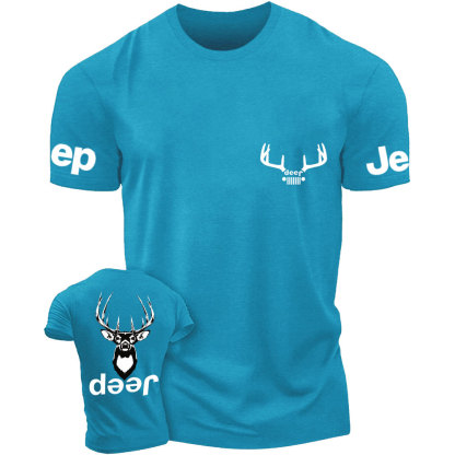 Deer Hunting Jp Double Printed T-Shirt
