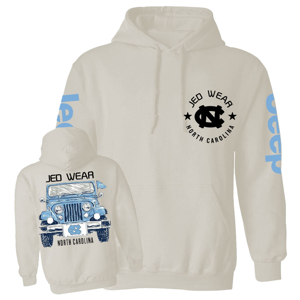 UNC Tar Heels Jp Casual Hoodie