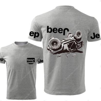 Funny Beer Overturn Jp Offroad Jp Grille Men T-Shirt
