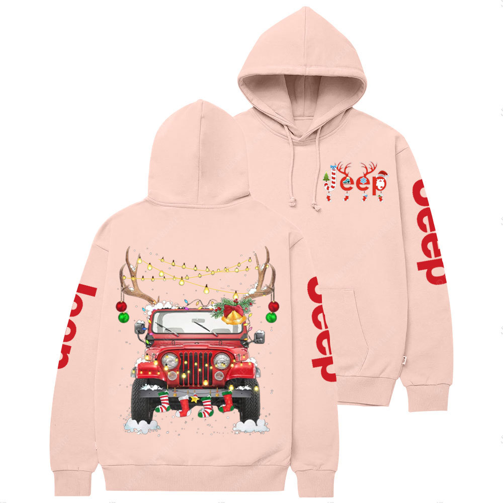 Elk Jp Christmas Vibes Jp Casual Hoodie