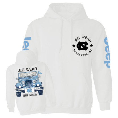 UNC Tar Heels Jp Casual Hoodie