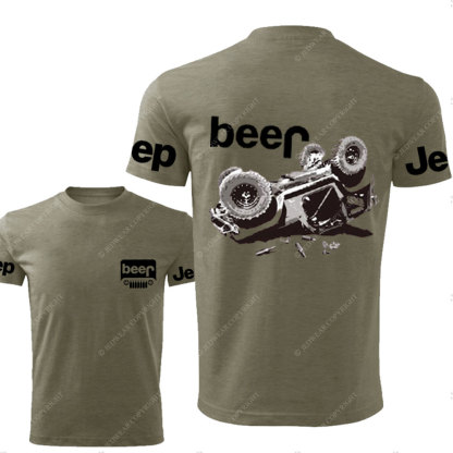 Funny Beer Overturn Jp Offroad Jp Grille Men T-Shirt