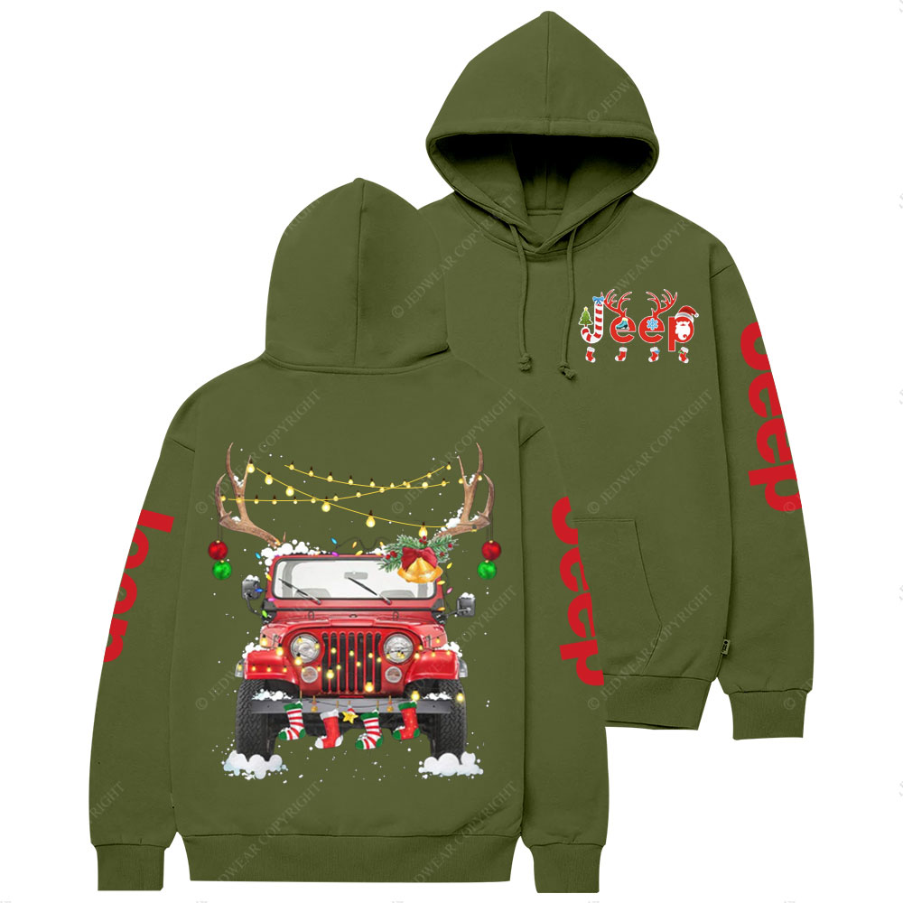 Elk Jp Christmas Vibes Jp Casual Hoodie