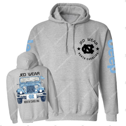 UNC Tar Heels Jp Casual Hoodie