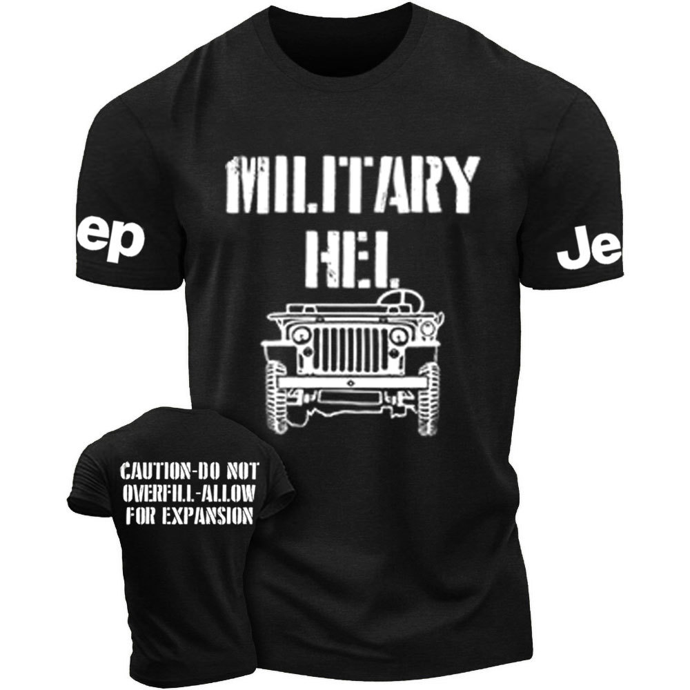 D-Day Hel Jp Willys Double Printed T-Shirt