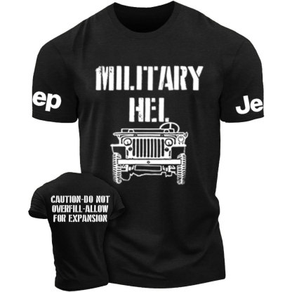 D-Day Hel Jp Willys Double Printed T-Shirt