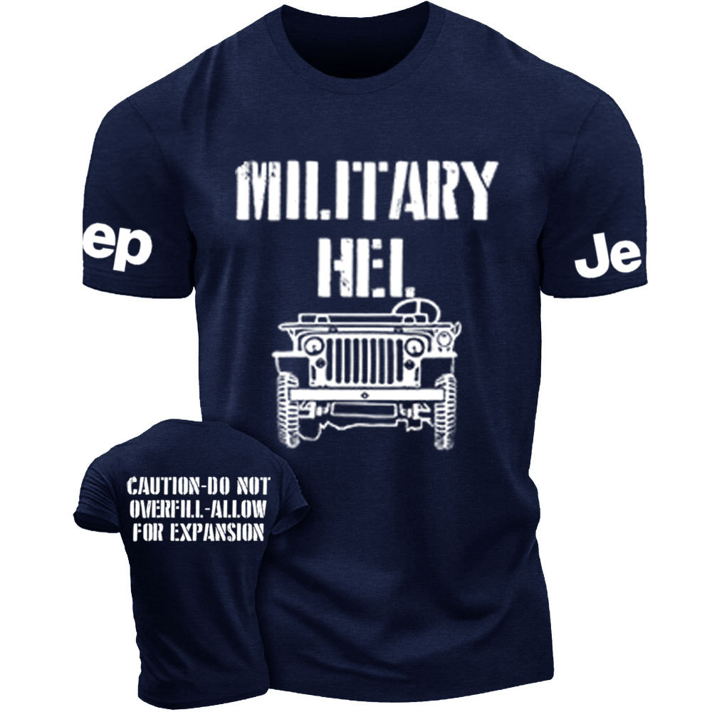 D-Day Hel Jp Willys Double Printed T-Shirt
