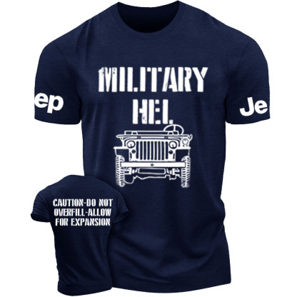 D-Day Hel Jp Willys Double Printed T-Shirt