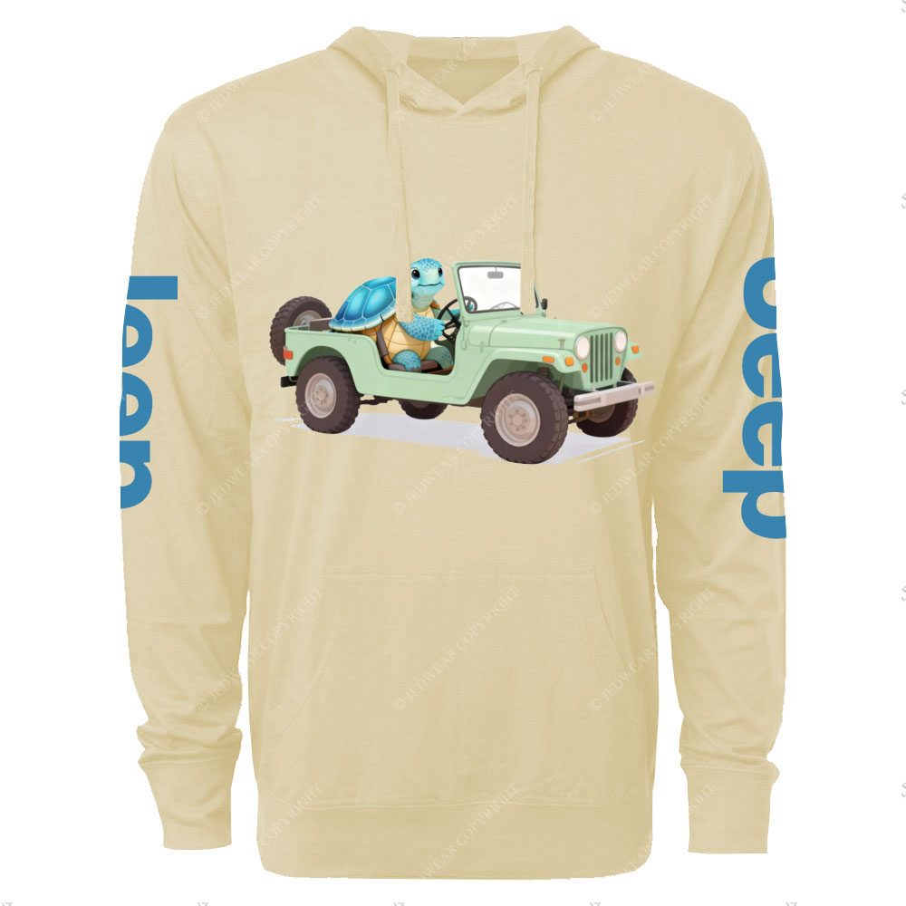 Sea Turtle Drive Jp Oversized Lightweight Hoodie