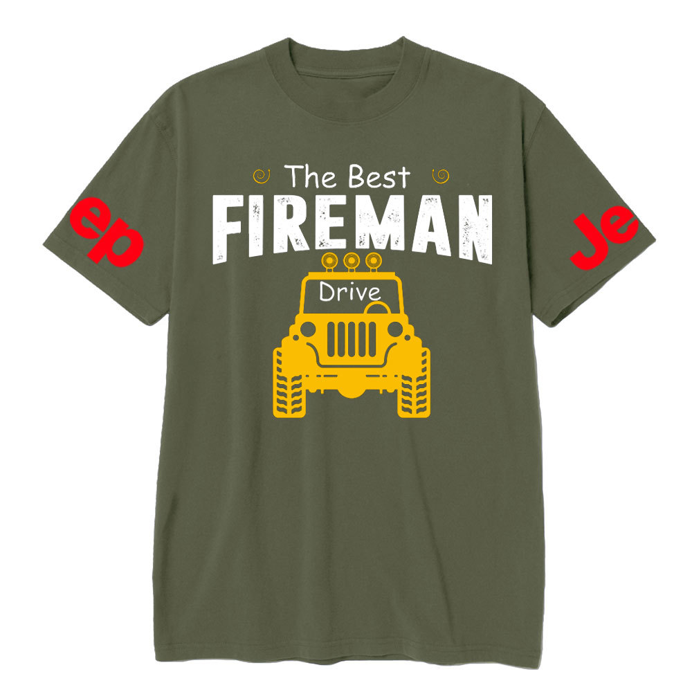 The Best Fireman Drive Jps T-Shirt