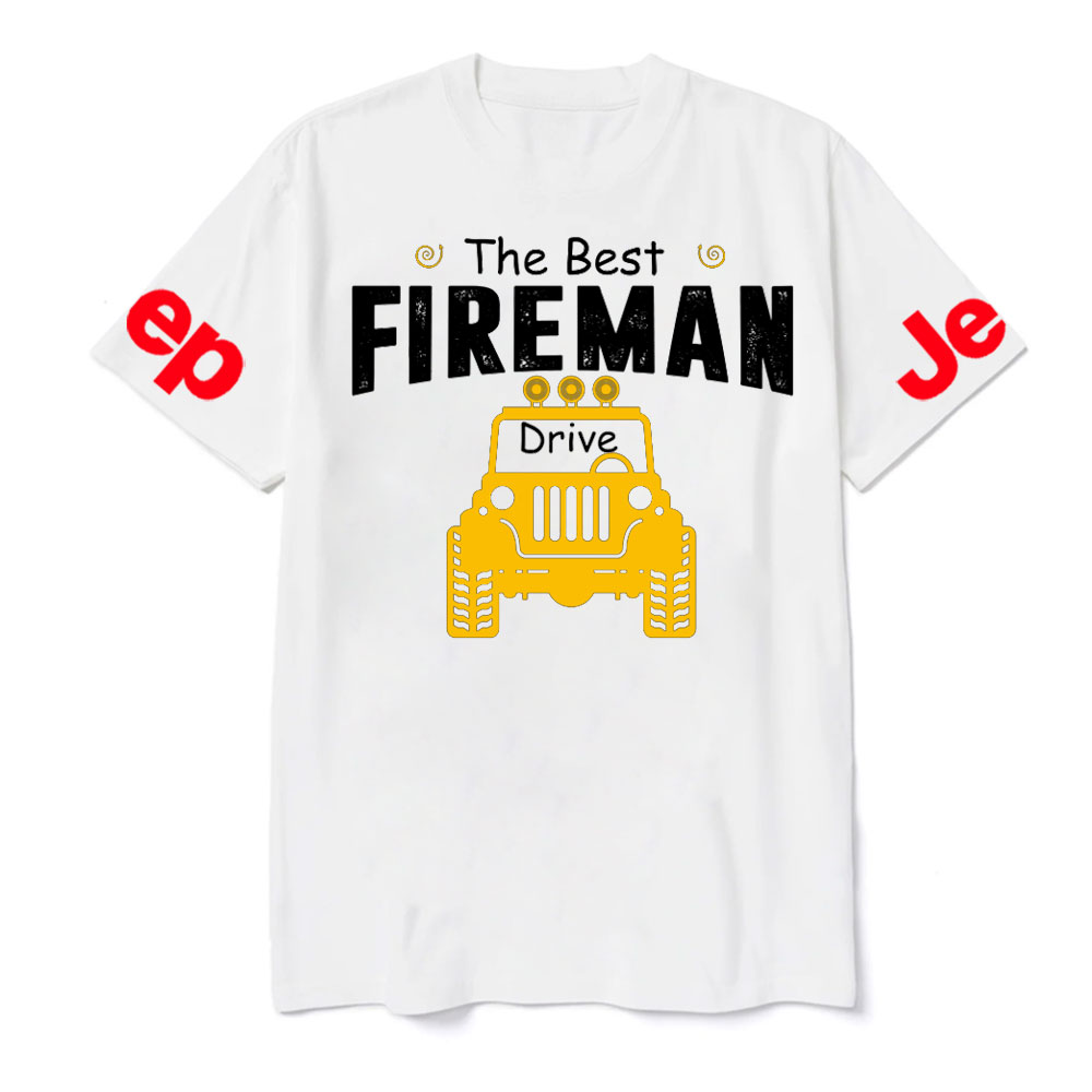 The Best Fireman Drive Jps T-Shirt