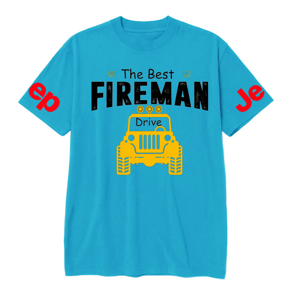 The Best Fireman Drive Jps T-Shirt