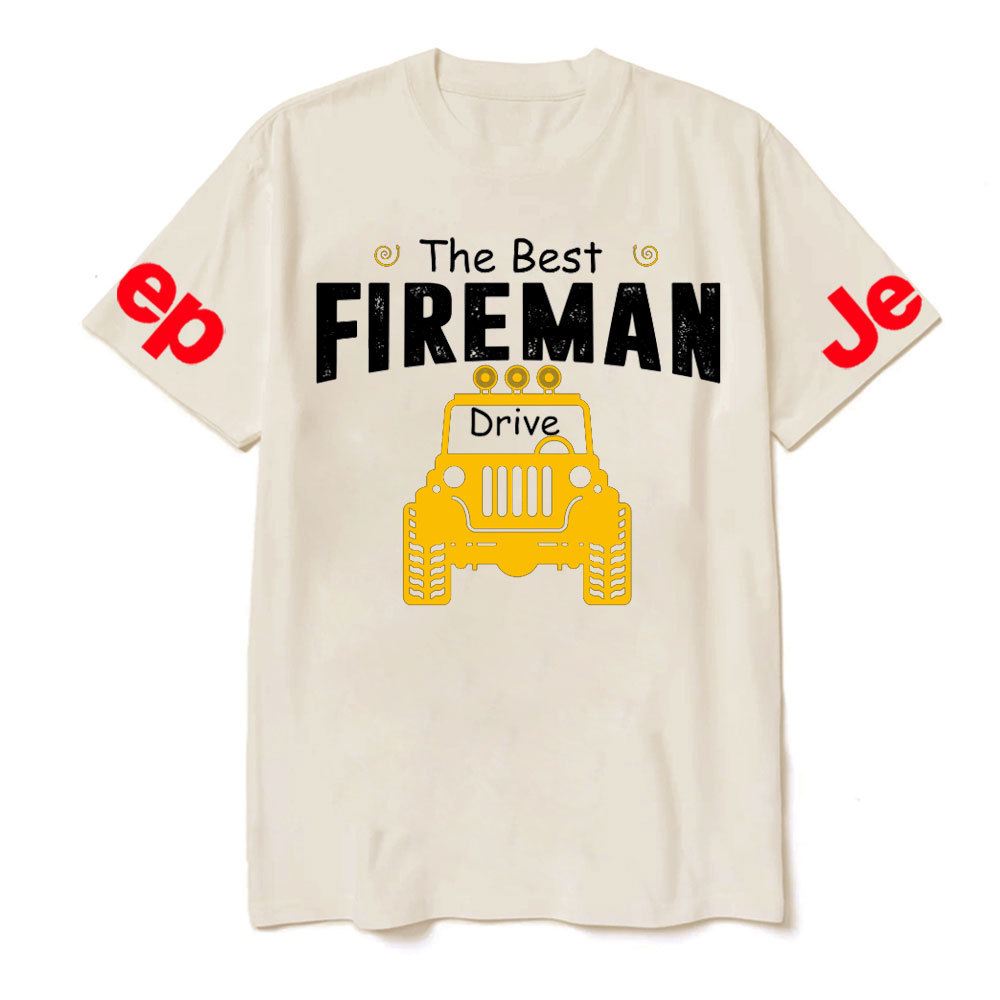 The Best Fireman Drive Jps T-Shirt
