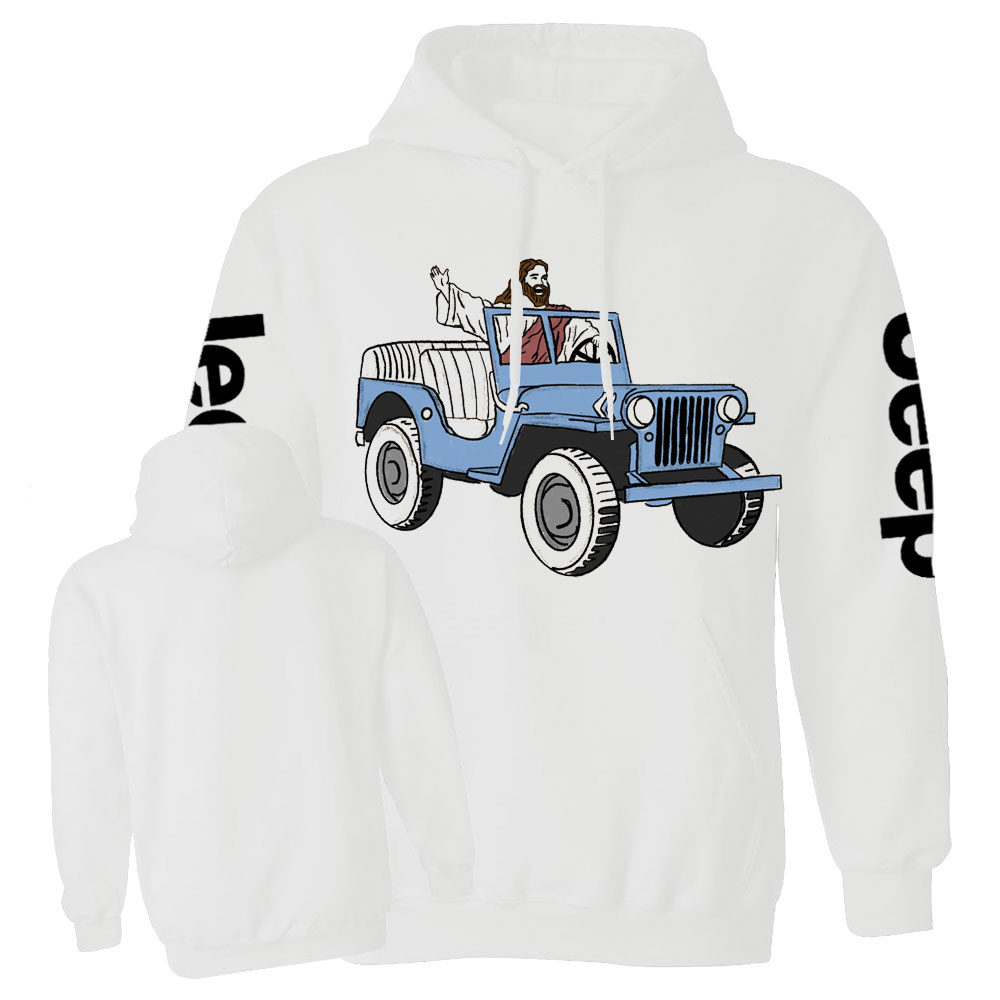 Off-Road Jesus Jp Casual Hoodie