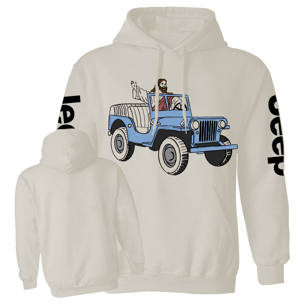 Off-Road Jesus Jp Casual Hoodie