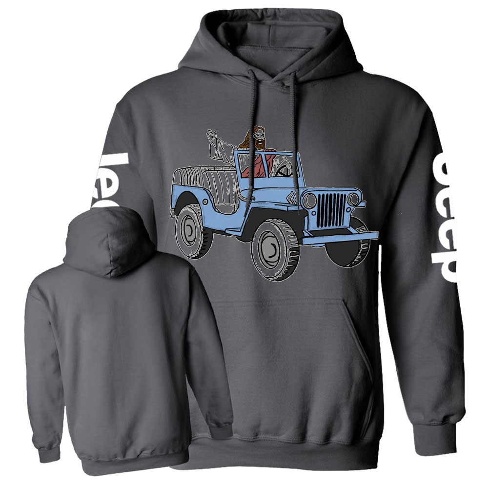 Off-Road Jesus Jp Casual Hoodie