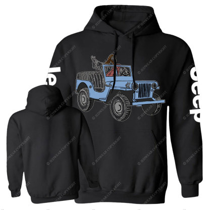 Off-Road Jesus Jp Casual Hoodie
