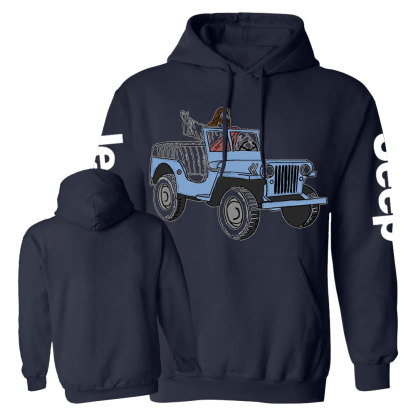 Off-Road Jesus Jp Casual Hoodie