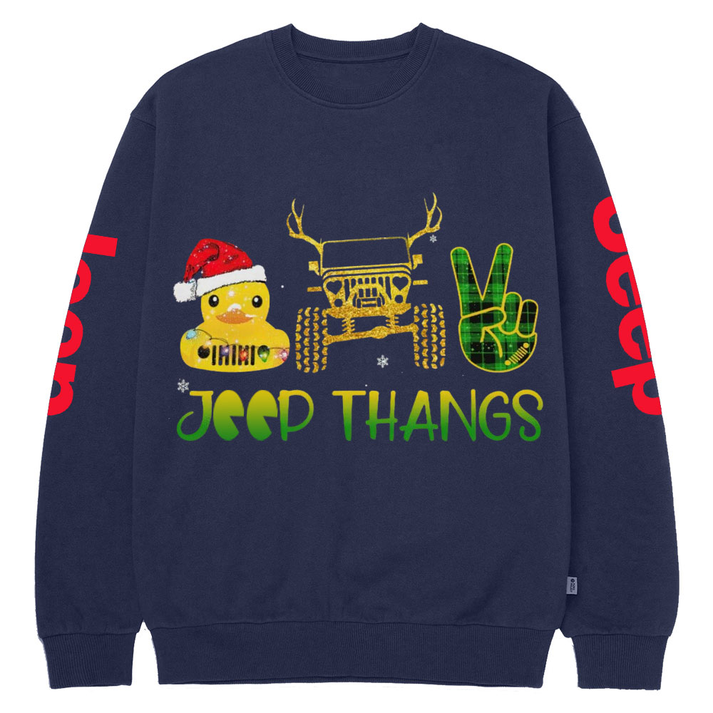 Jp Thang! Jp Christmas Crew Neck Sweatshirt