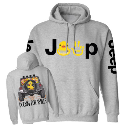 Duckin for Smiles Jp Casual Hoodie