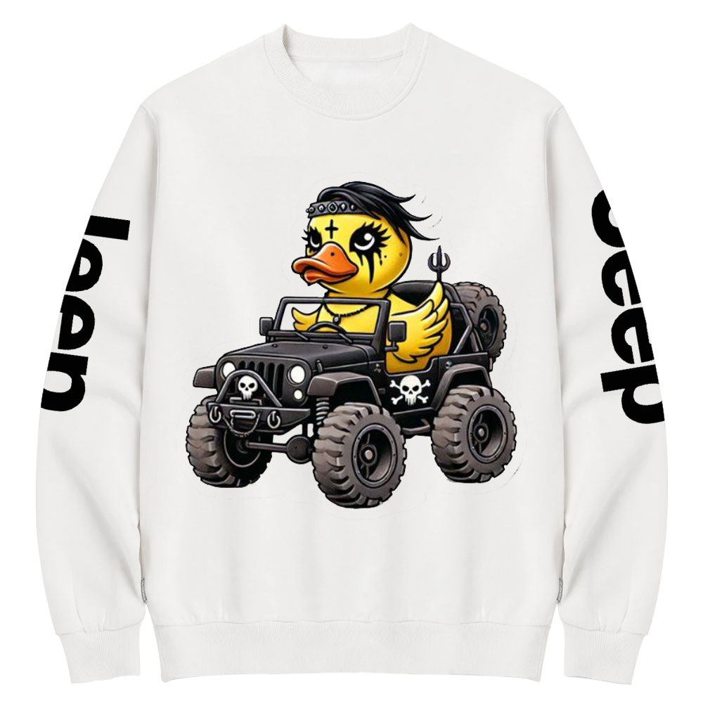 Punk Rock Duck Drive Jp Crew Neck Sweatshirt