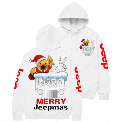 Duck Duck Jp Chistmas Snow Casual Hoodie