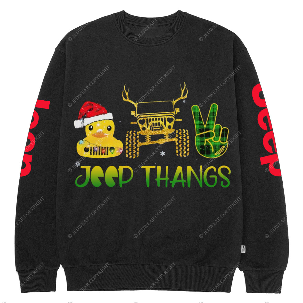 Jp Thang! Jp Christmas Crew Neck Sweatshirt