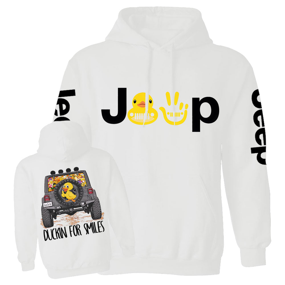 Duckin for Smiles Jp Casual Hoodie