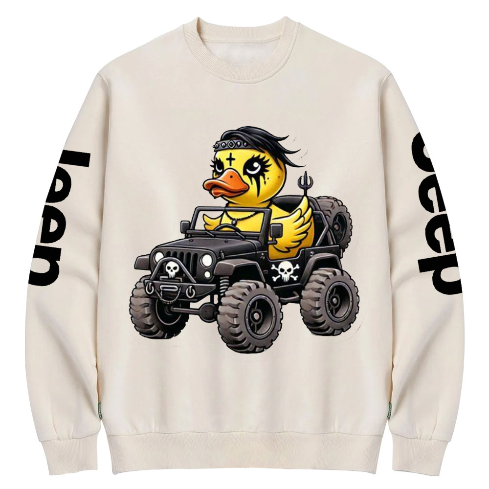 Punk Rock Duck Drive Jp Crew Neck Sweatshirt
