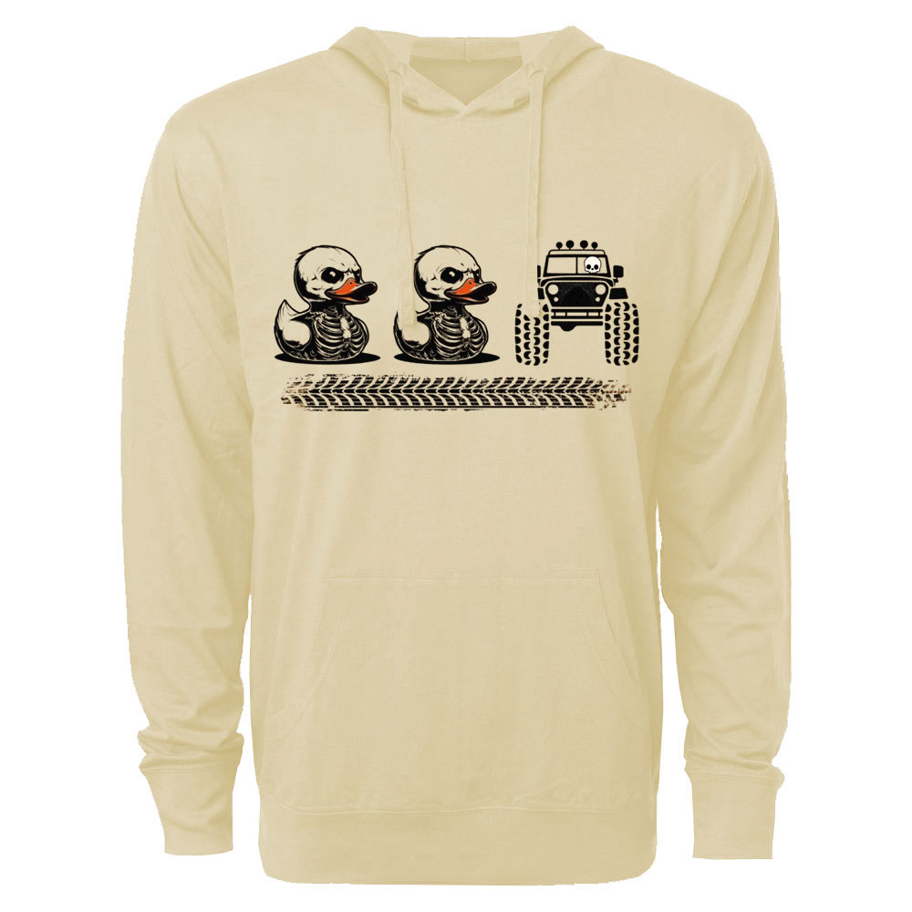 Halloween Trail Riding Adventure Duck Duck Jp Oversized Lightweight Hoodie