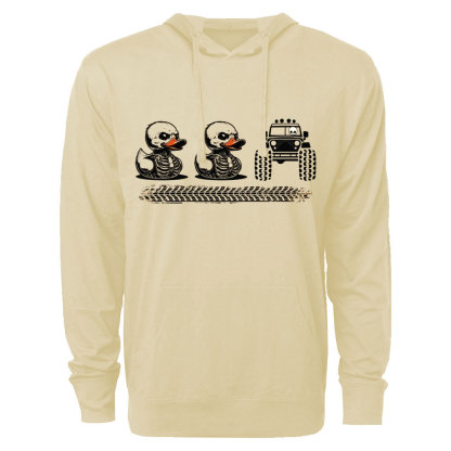 Halloween Trail Riding Adventure Duck Duck Jp Oversized Lightweight Hoodie