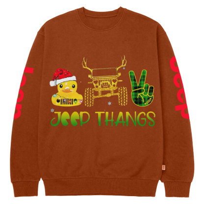 Jp Thang! Jp Christmas Crew Neck Sweatshirt
