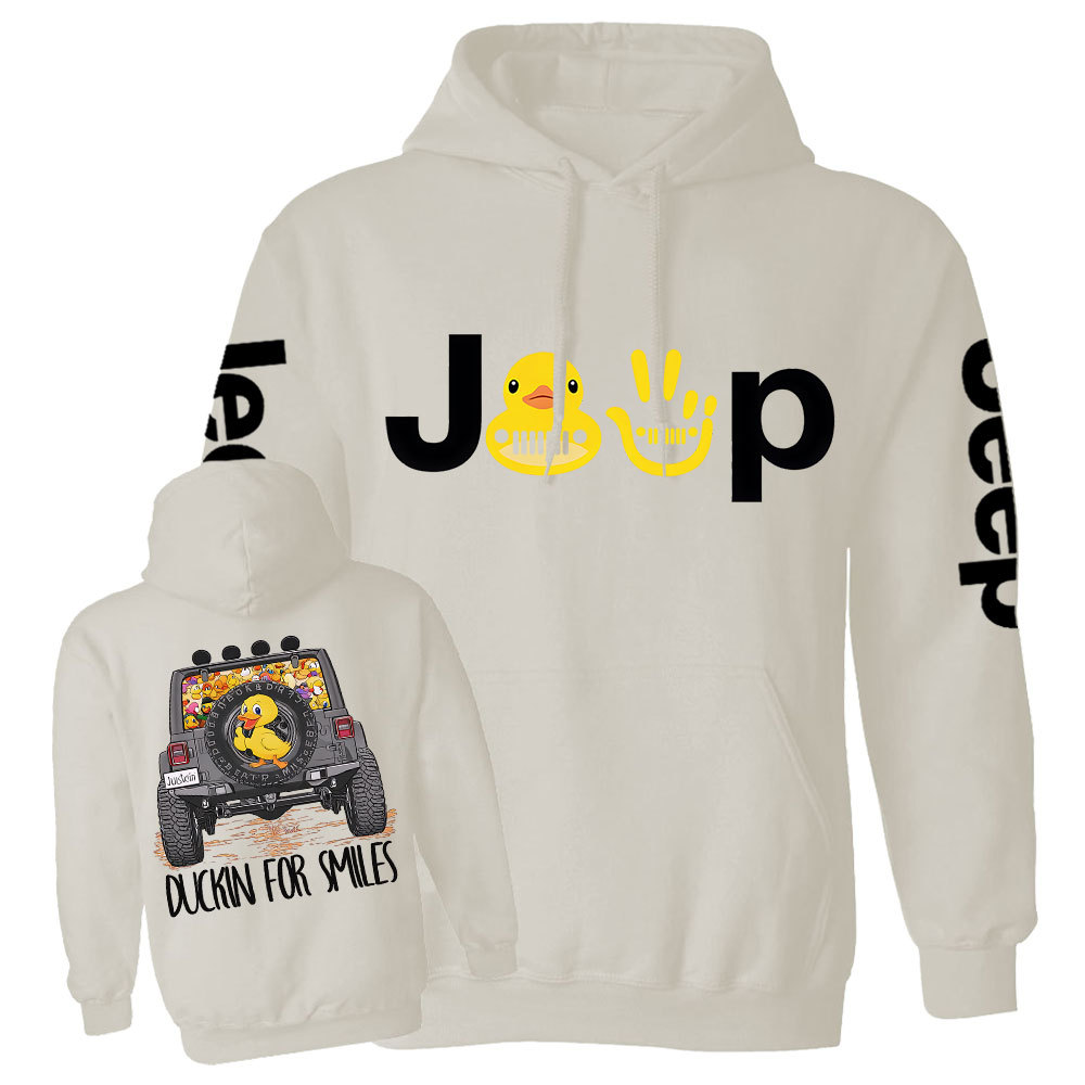 Duckin for Smiles Jp Casual Hoodie