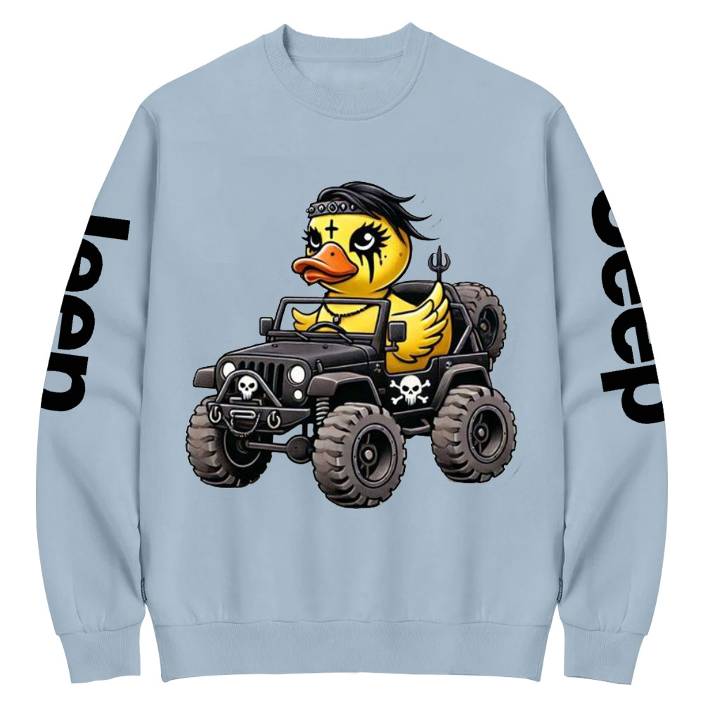 Punk Rock Duck Drive Jp Crew Neck Sweatshirt