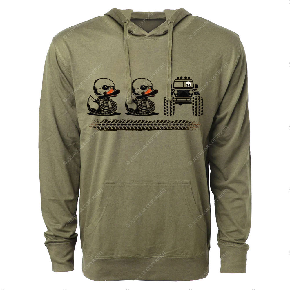 Halloween Trail Riding Adventure Duck Duck Jp Oversized Lightweight Hoodie