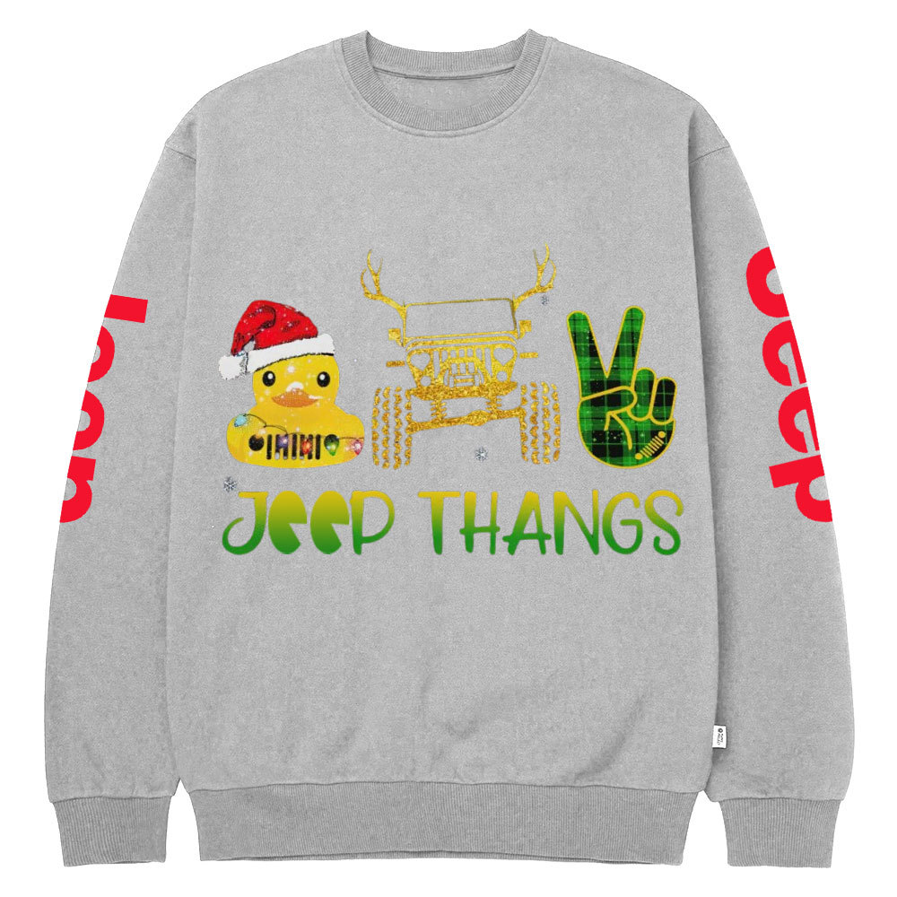 Jp Thang! Jp Christmas Crew Neck Sweatshirt