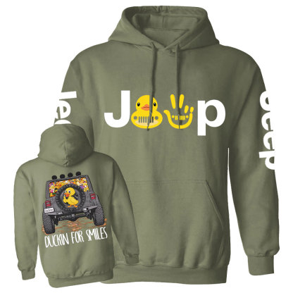 Duckin for Smiles Jp Casual Hoodie