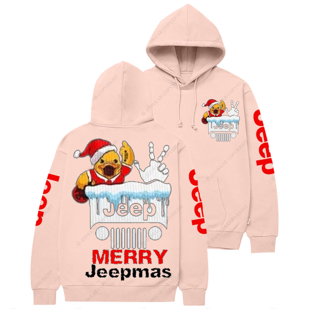 Duck Duck Jp Chistmas Snow Casual Hoodie