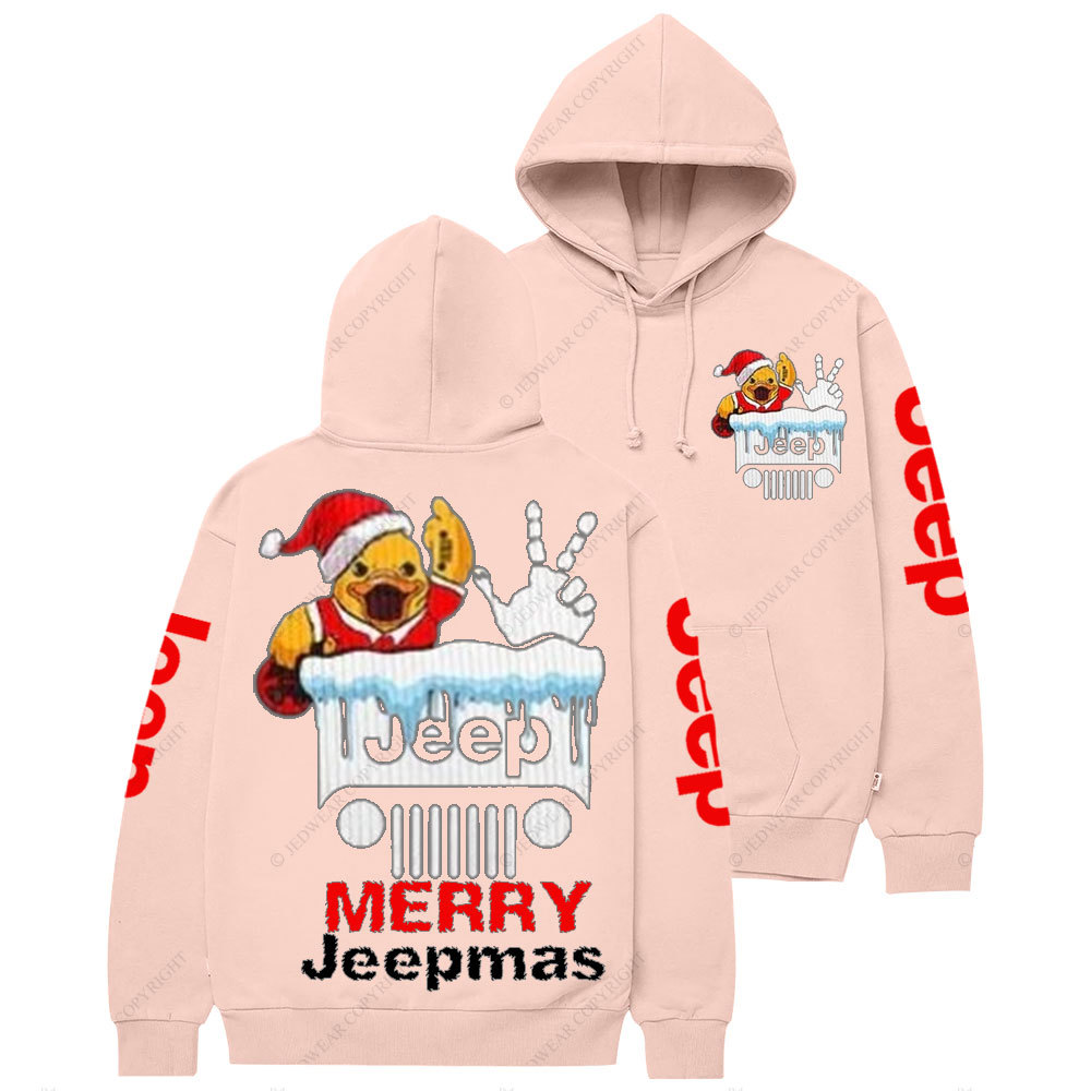 Duck Duck Jp Chistmas Snow Casual Hoodie