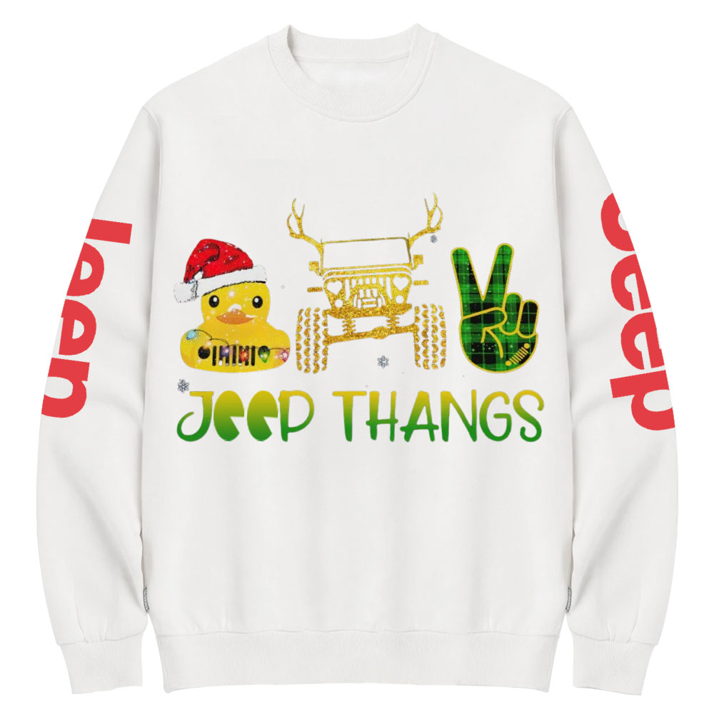 Jp Thang! Jp Christmas Crew Neck Sweatshirt