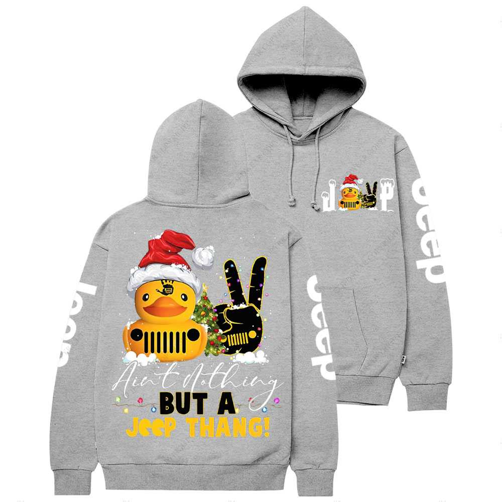 Jp Thang Duck Xmas Jp Wave Casual Hoodie