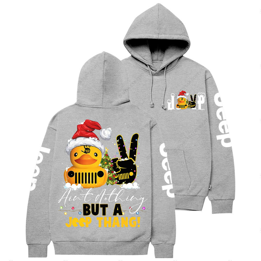 Jp Thang Duck Xmas Jp Wave Casual Hoodie