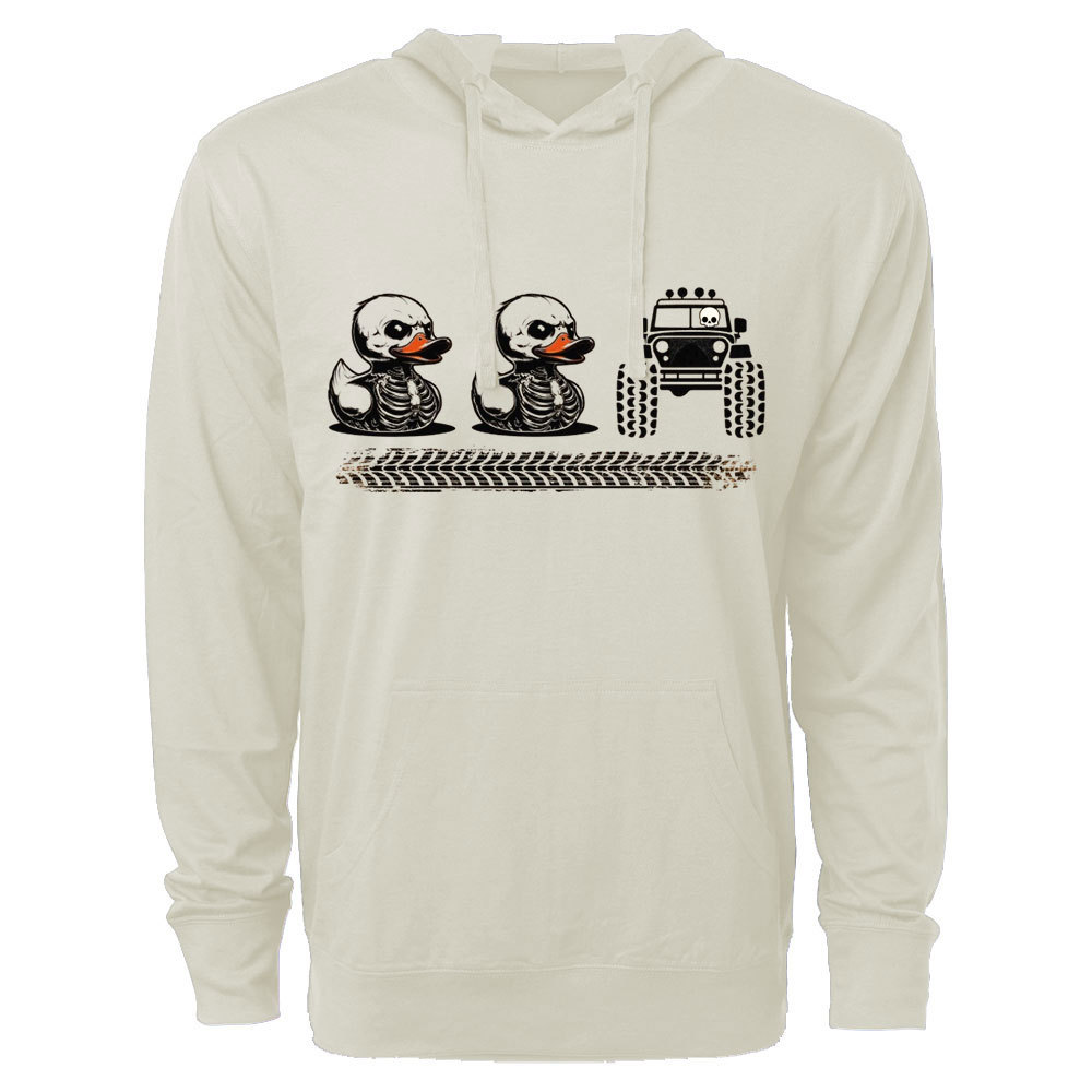 Halloween Trail Riding Adventure Duck Duck Jp Oversized Lightweight Hoodie