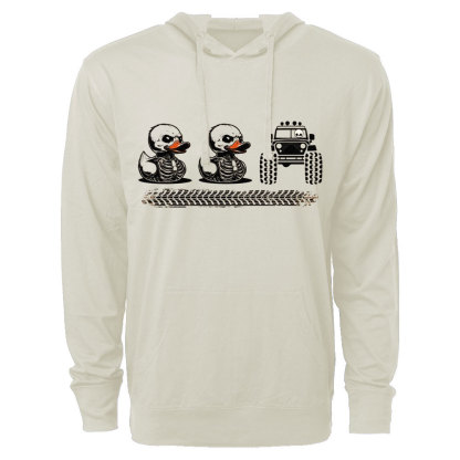 Halloween Trail Riding Adventure Duck Duck Jp Oversized Lightweight Hoodie