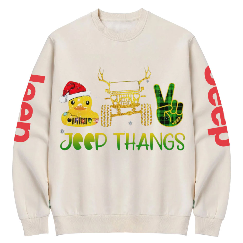 Jp Thang! Jp Christmas Crew Neck Sweatshirt