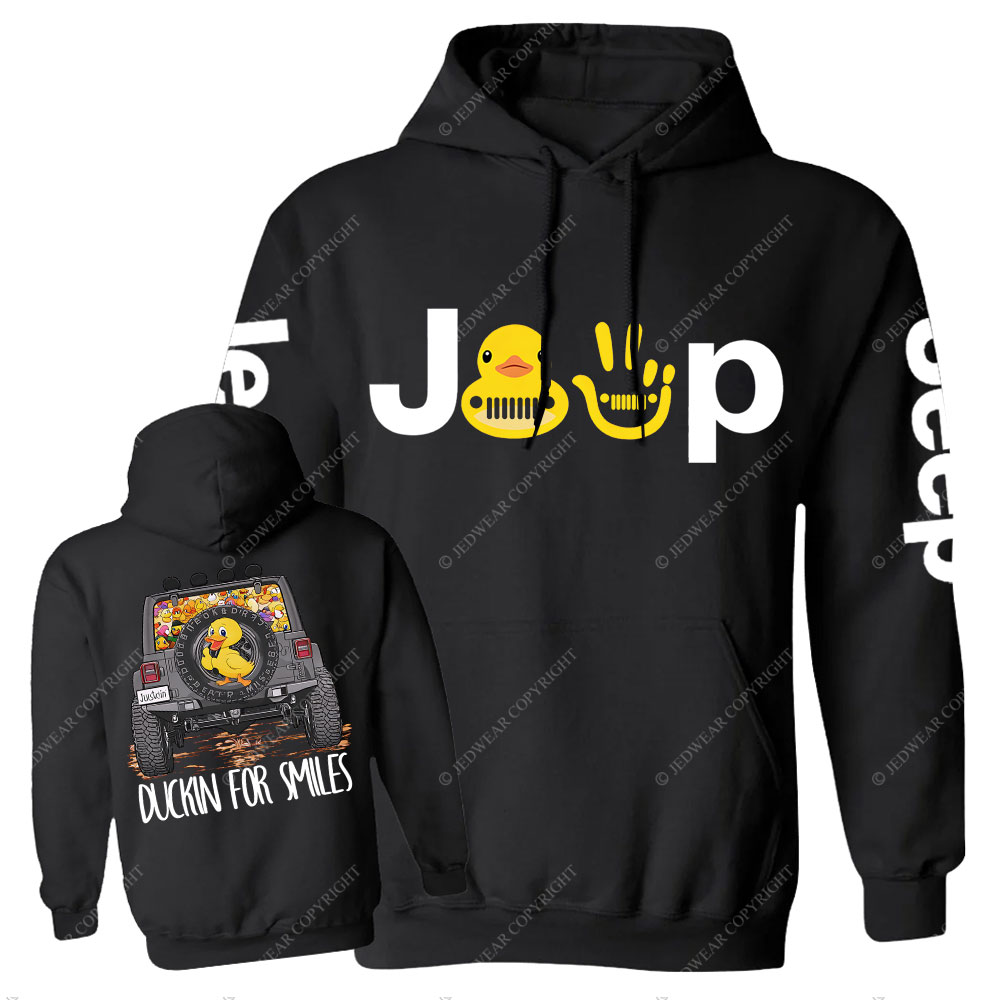 Duckin for Smiles Jp Casual Hoodie