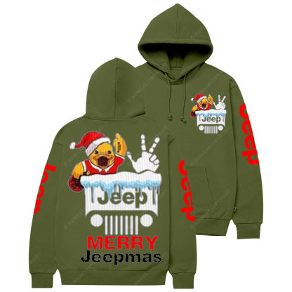 Duck Duck Jp Chistmas Snow Casual Hoodie